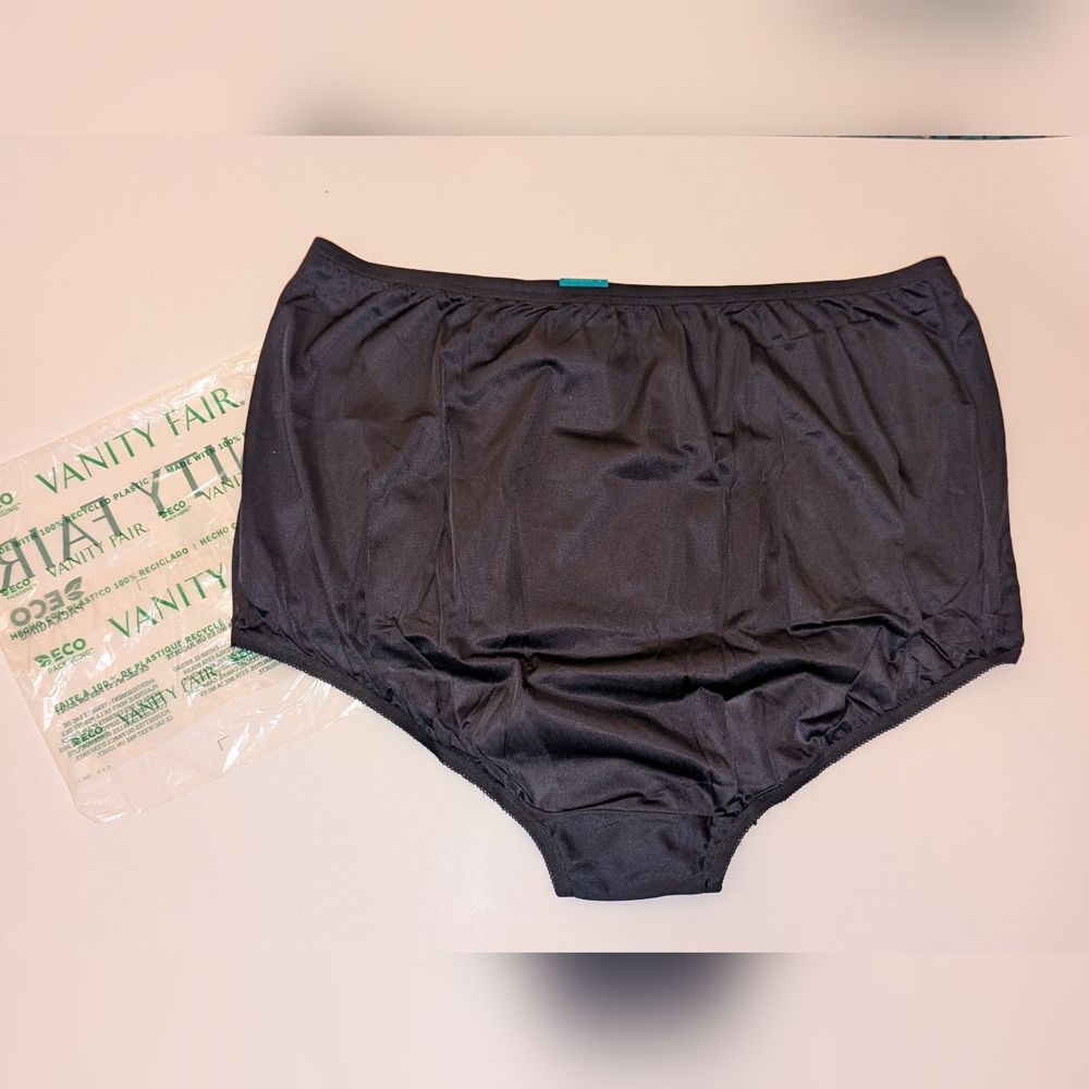 Vanity Fair Perfectly Yours Ravissant Tailored Briefs in Mid Black Sz 10/3XL NWT - Picture 5 of 7